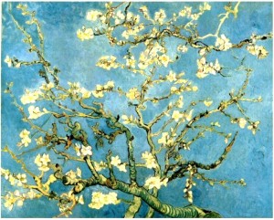 Vincent Van Gogh, Amandier en fleur, 1890 Licence libre de droit Wikipedia