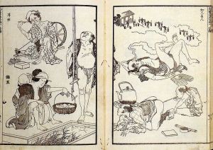 Hokusai, manga XII, 1834