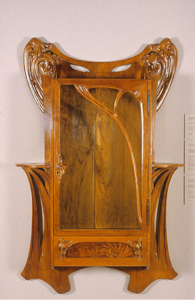 Cabinet de Louis Marjorelle (Walters Art Museum, Baltimore) - un exemple de mobilier art nouveau