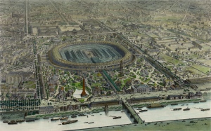Vue de l'exposition universelle de 1867 de PAris